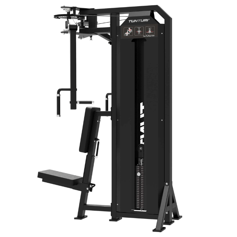 Tunturi Platinum Dual Pec Fly / Rear Delt - Selectorized — detail view