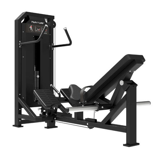 Tunturi Platinum Hip Thrust - Selectorized — strength machine available from Gym Machines South Africa
