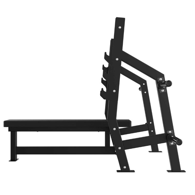 Tunturi Platinum Horizontal Bench Press — in use