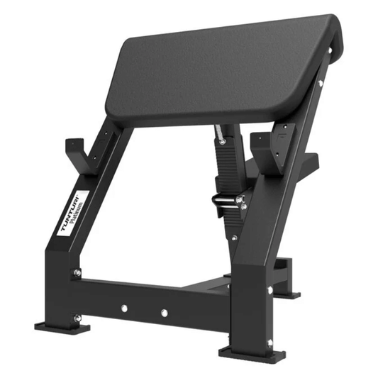 Tunturi Platinum Preacher Curl — strength machine available from Gym Machines South Africa