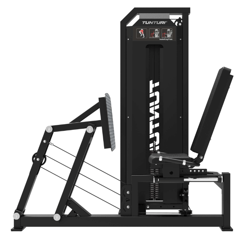 Tunturi Platinum Seated Leg Press Strength - Selectorized — in use