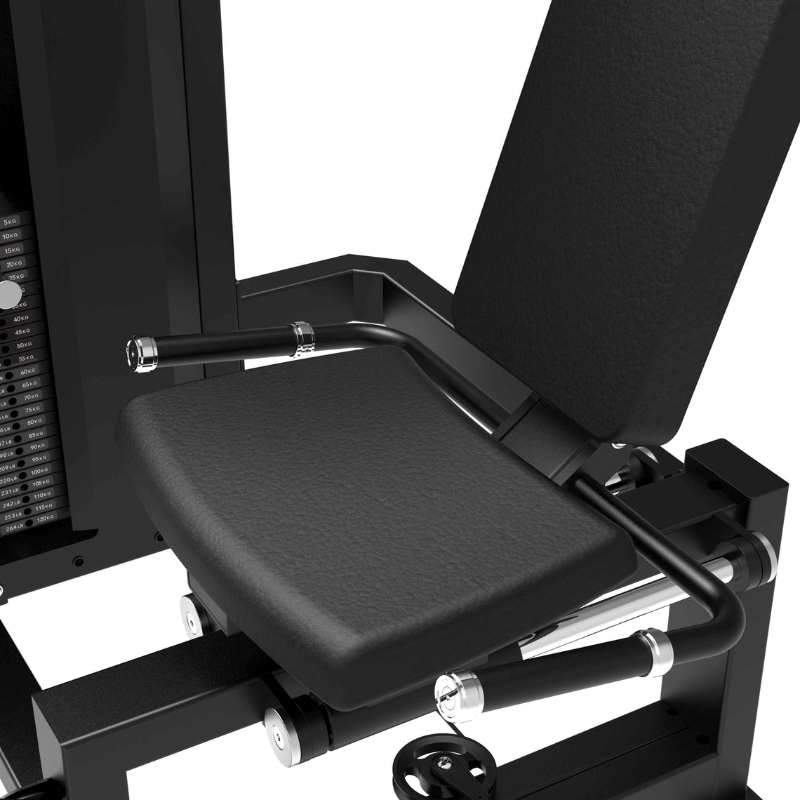 Tunturi Platinum Seated Leg Press Strength - Selectorized — close-up of the frame