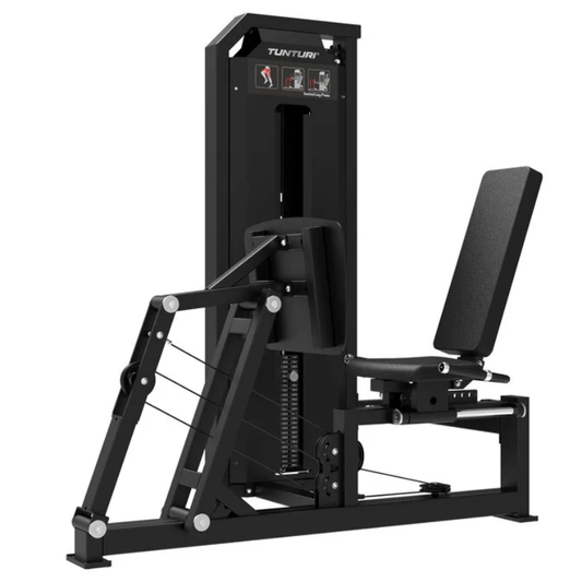 Tunturi Platinum Seated Leg Press Strength - Selectorized — strength machine available from Gym Machines South Africa