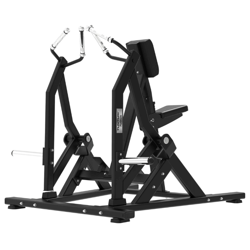Tunturi Platinum Seated Row - Plate Loaded — side view