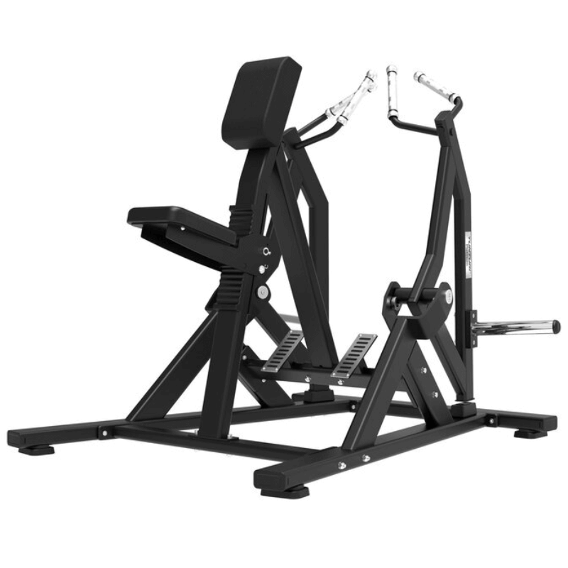Tunturi Platinum Seated Row - Plate Loaded — strength machine available from Gym Machines South Africa