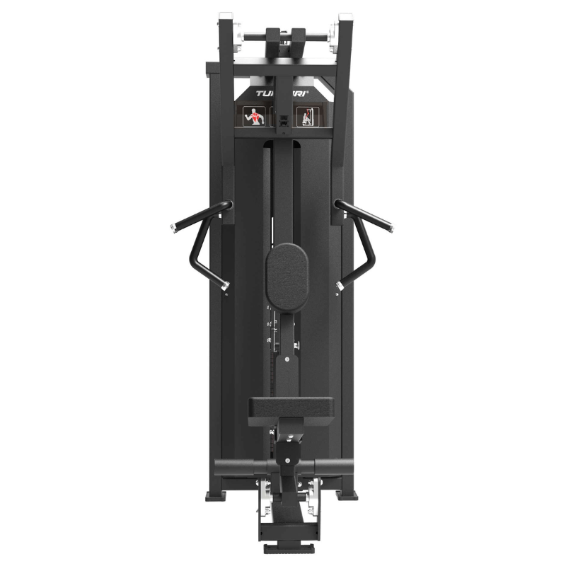 Tunturi Platinum Seated Row - Selectorized — side view