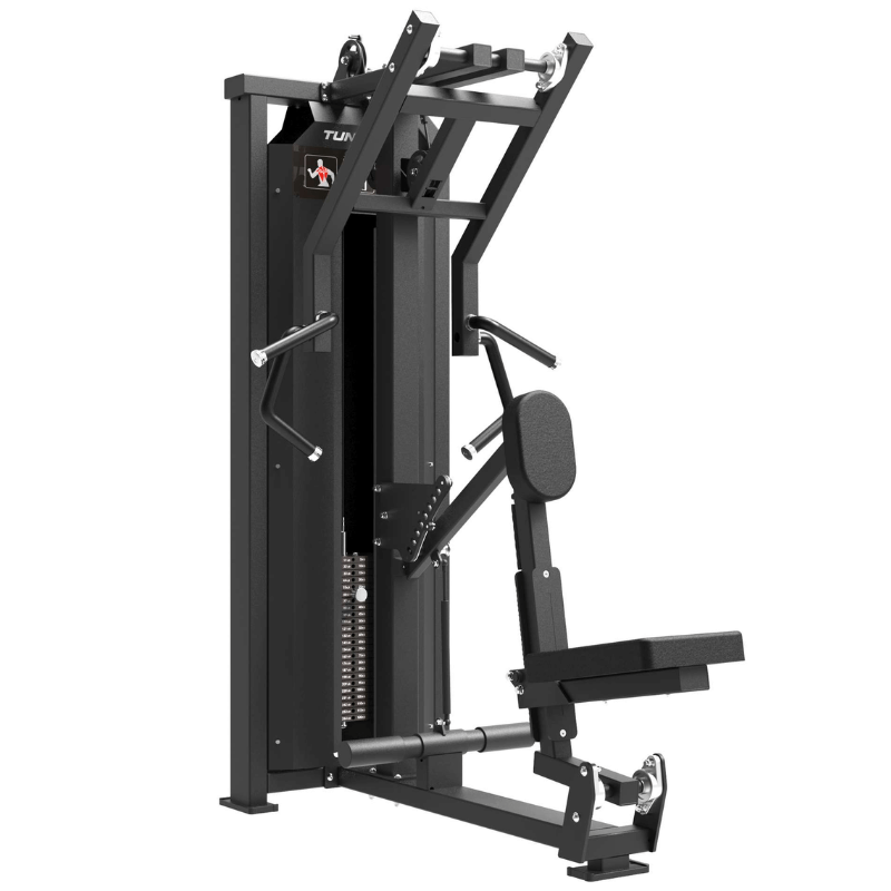 Tunturi Platinum Seated Row - Selectorized — in use