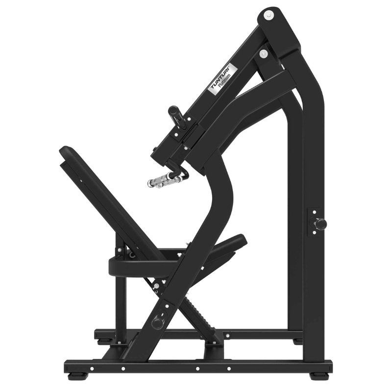 Tunturi Platinum Shoulder Press - Plate Loaded — in use