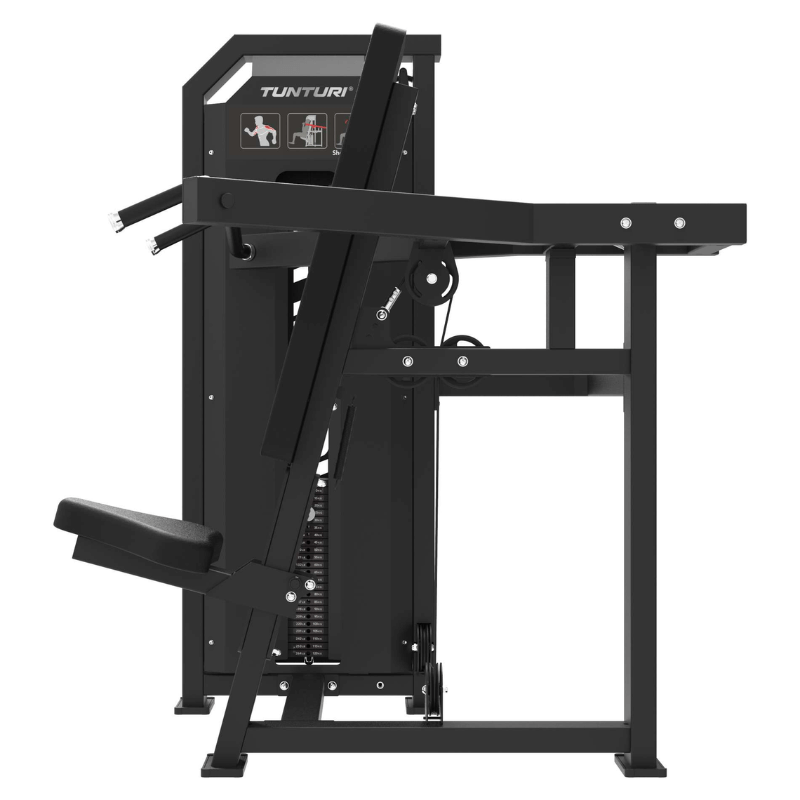 Tunturi Platinum Shoulder Press - Selectorized — alternative angle