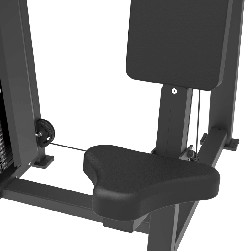 Tunturi Platinum Shoulder Press - Selectorized — rear view