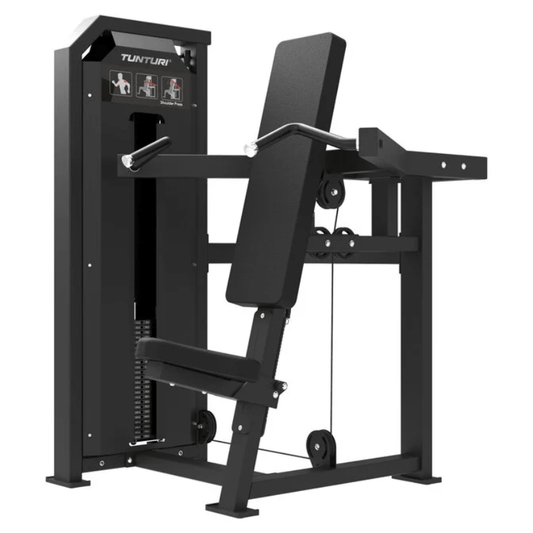 Tunturi Platinum Shoulder Press - Selectorized — strength machine available from Gym Machines South Africa