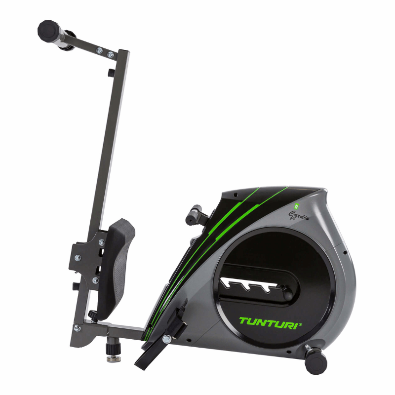 Tunturi R20 Rowing Machine — close-up of the frame