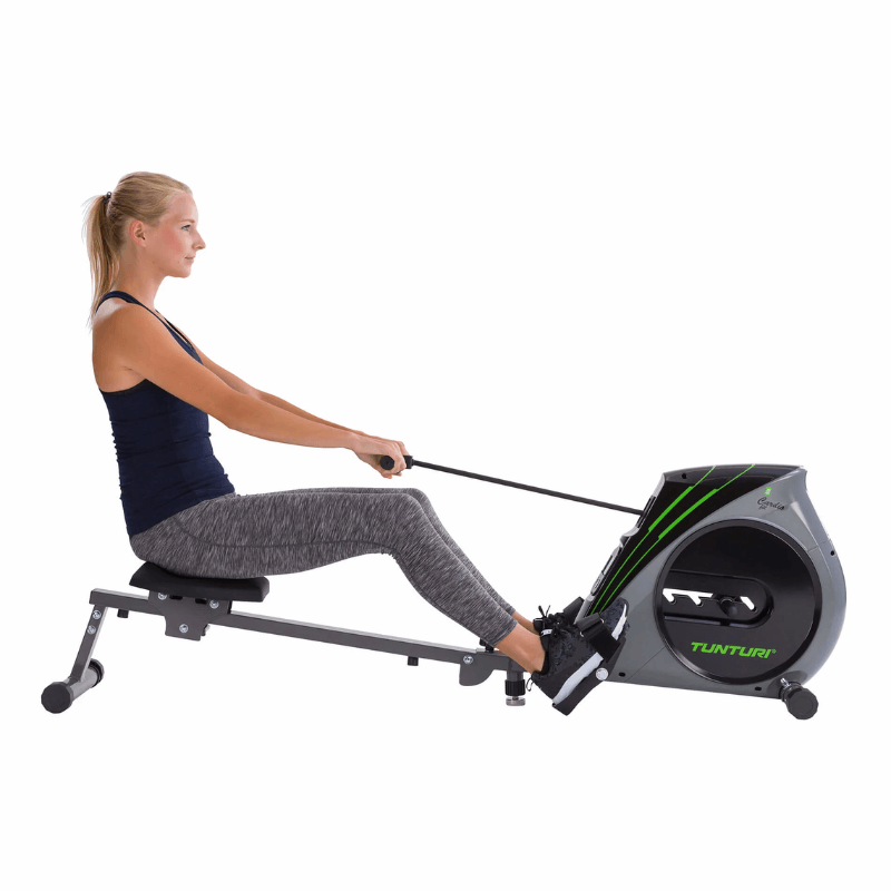 Tunturi R20 Rowing Machine — detail view