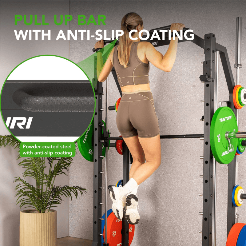 Tunturi Sm70 Smith Machine — in use