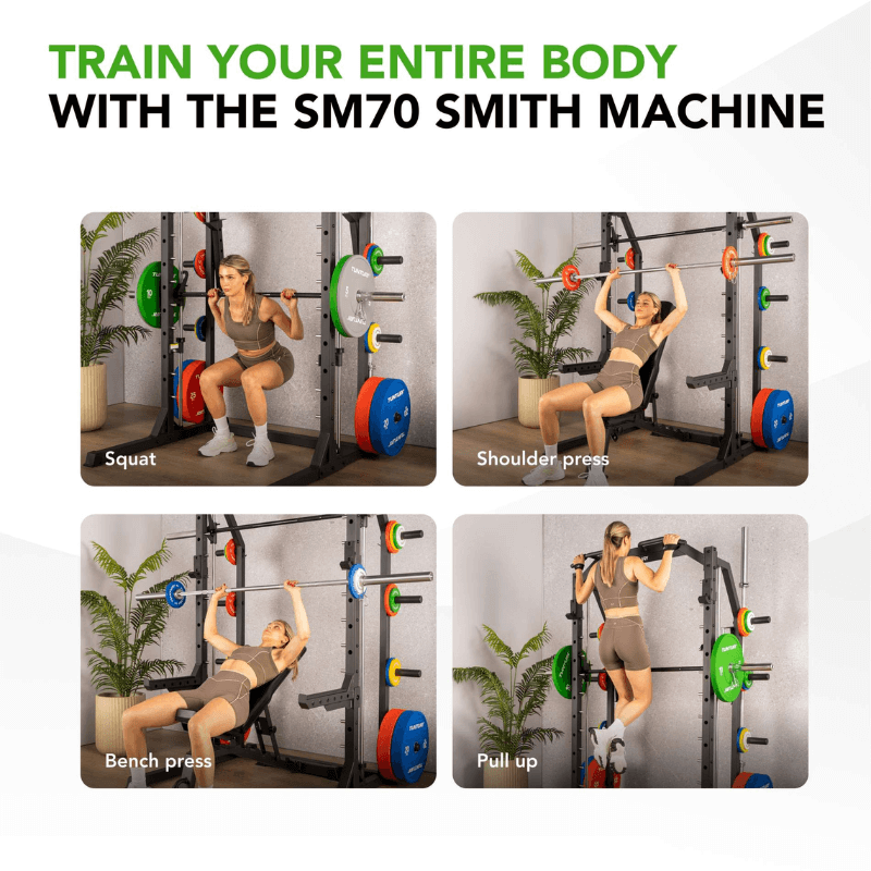 Tunturi Sm70 Smith Machine — side view