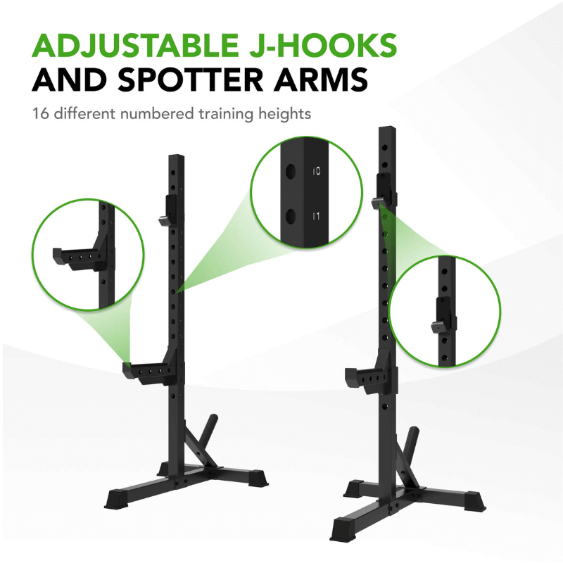 Tunturi Ss60 Squat Stand — side view