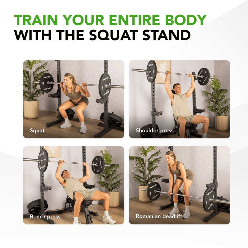 Tunturi Ss60 Squat Stand — rear view