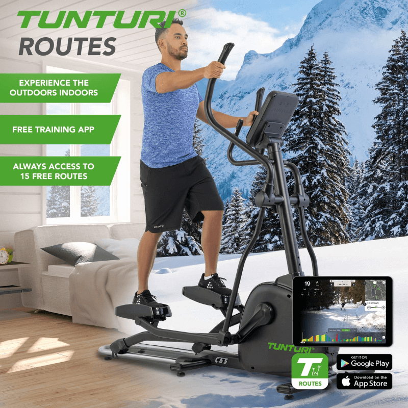 Signature C65 Elliptical - Zwift — rear view
