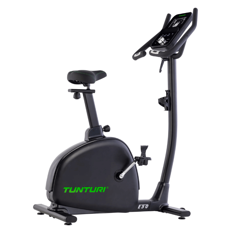 Tunturi Signature E50 Upright Exercise Bike — exercise bike available from Gym Machines South Africa