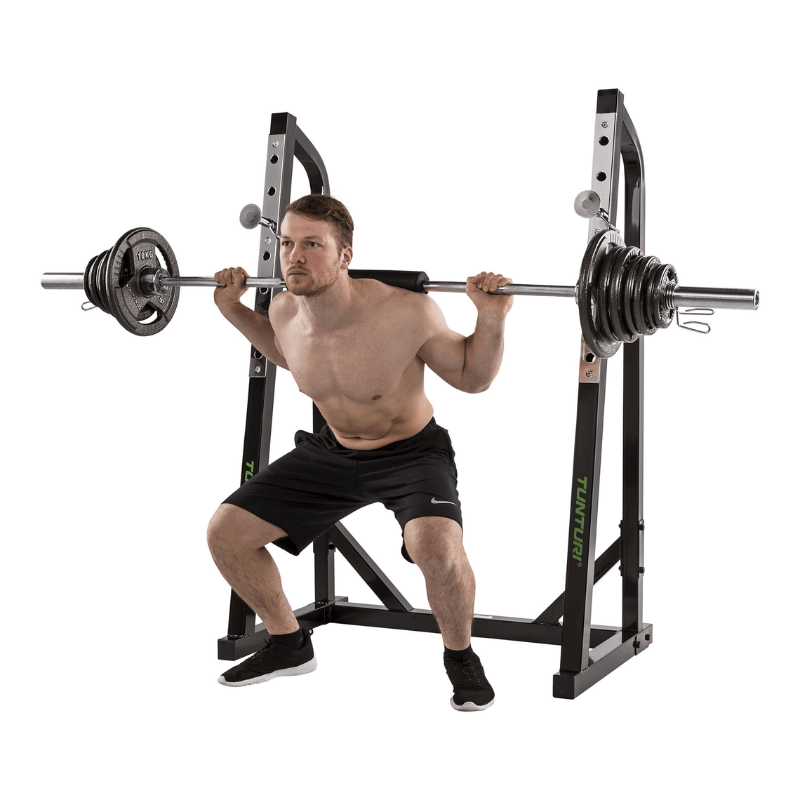 Tunturi Squat Rack Wt40 — rear view