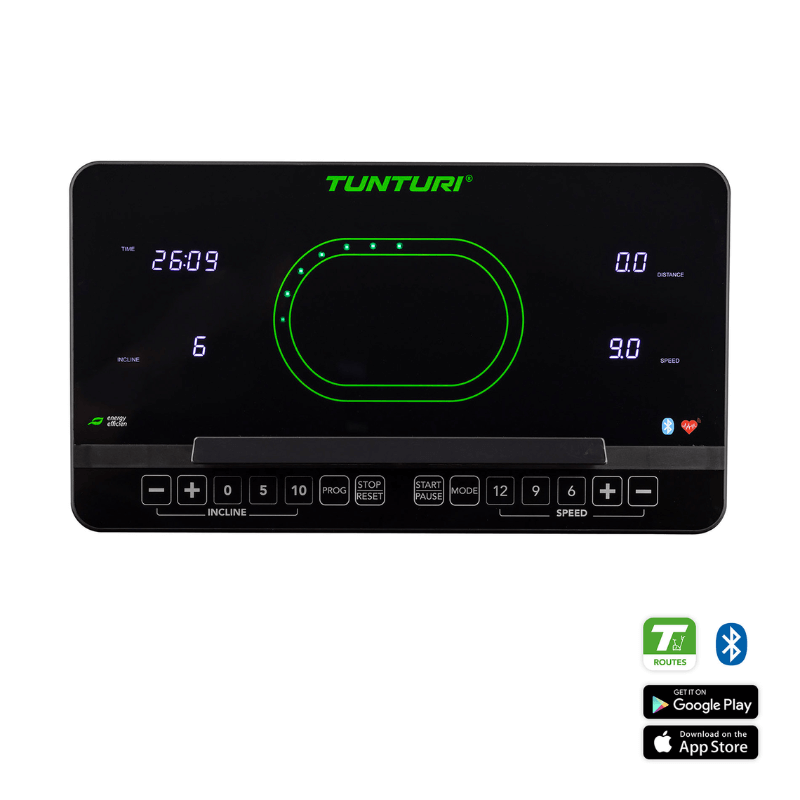 Tunturi T50 Performance Treadmill – Zwift — detail view