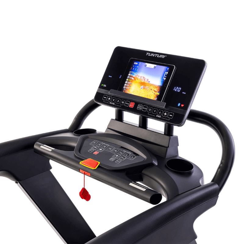 Tunturi Platinum Tr20 Commercial Treadmill — close-up of the frame