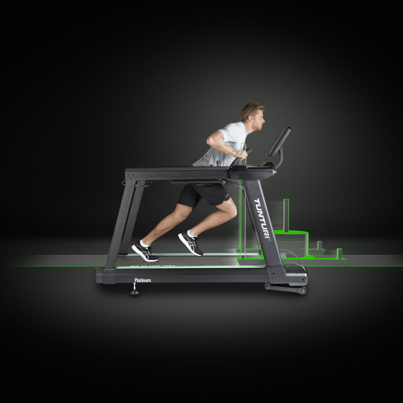Vendor-Unknown Platinum Core Smart All-in-One Treadmill - Running & Rehab — detail view