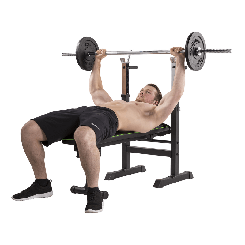 Tunturi Wb20 Foldable Weight Bench — detail view