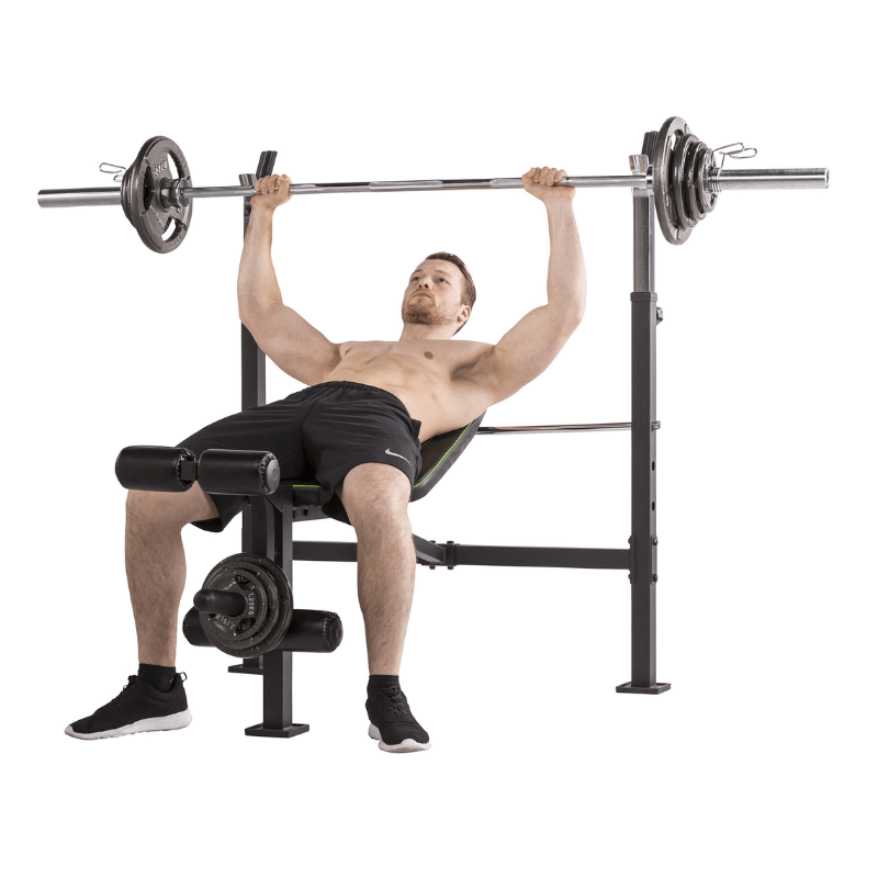 Tunturi Wb60 Olympic Weight Bench — close-up of the frame