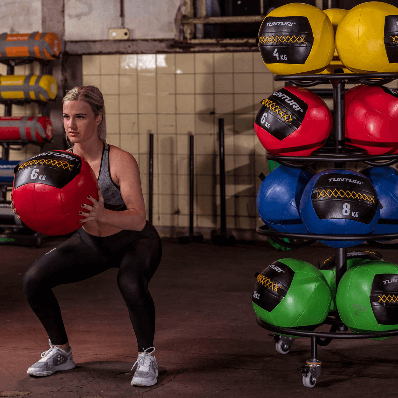 Tunturi Wall Balls — rear view