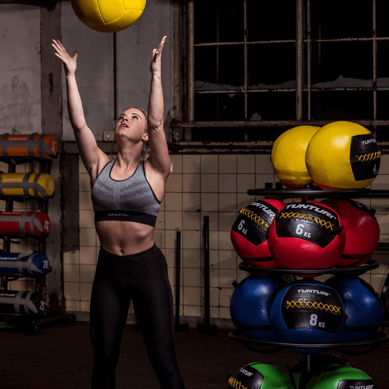 Tunturi Wall Balls — side view