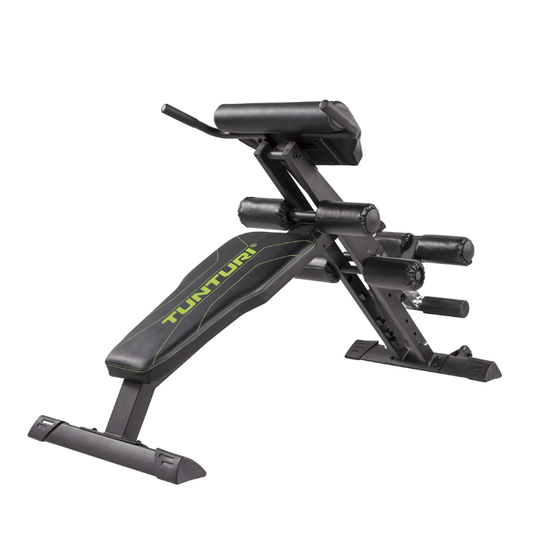 Tunturi Hyper Extension & Core Trainer Combo — conditioning kit available from Gym Machines South Africa