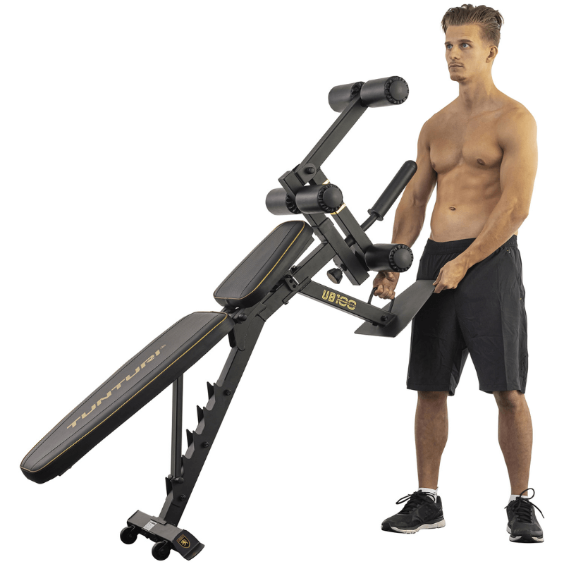 Tunturi Centuri Edition Adjustable Utility & Leg Workout Bench — detail view