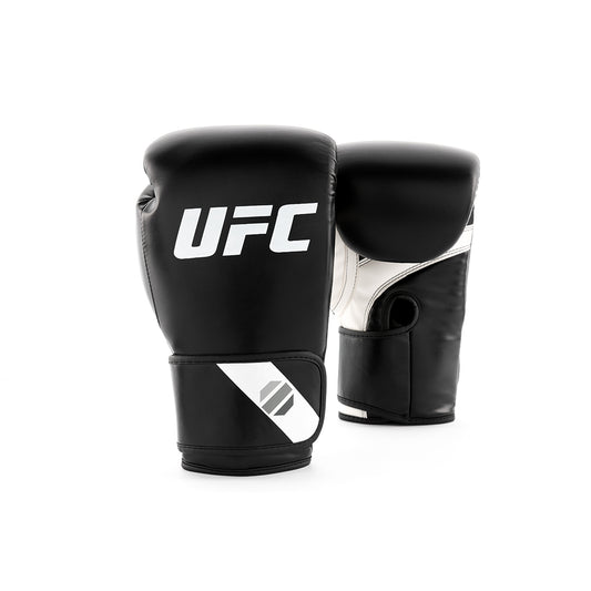 UFC UFC Pro Fitness Training Gloves (Black / White) — combat training gear available from Gym Machines South Africa