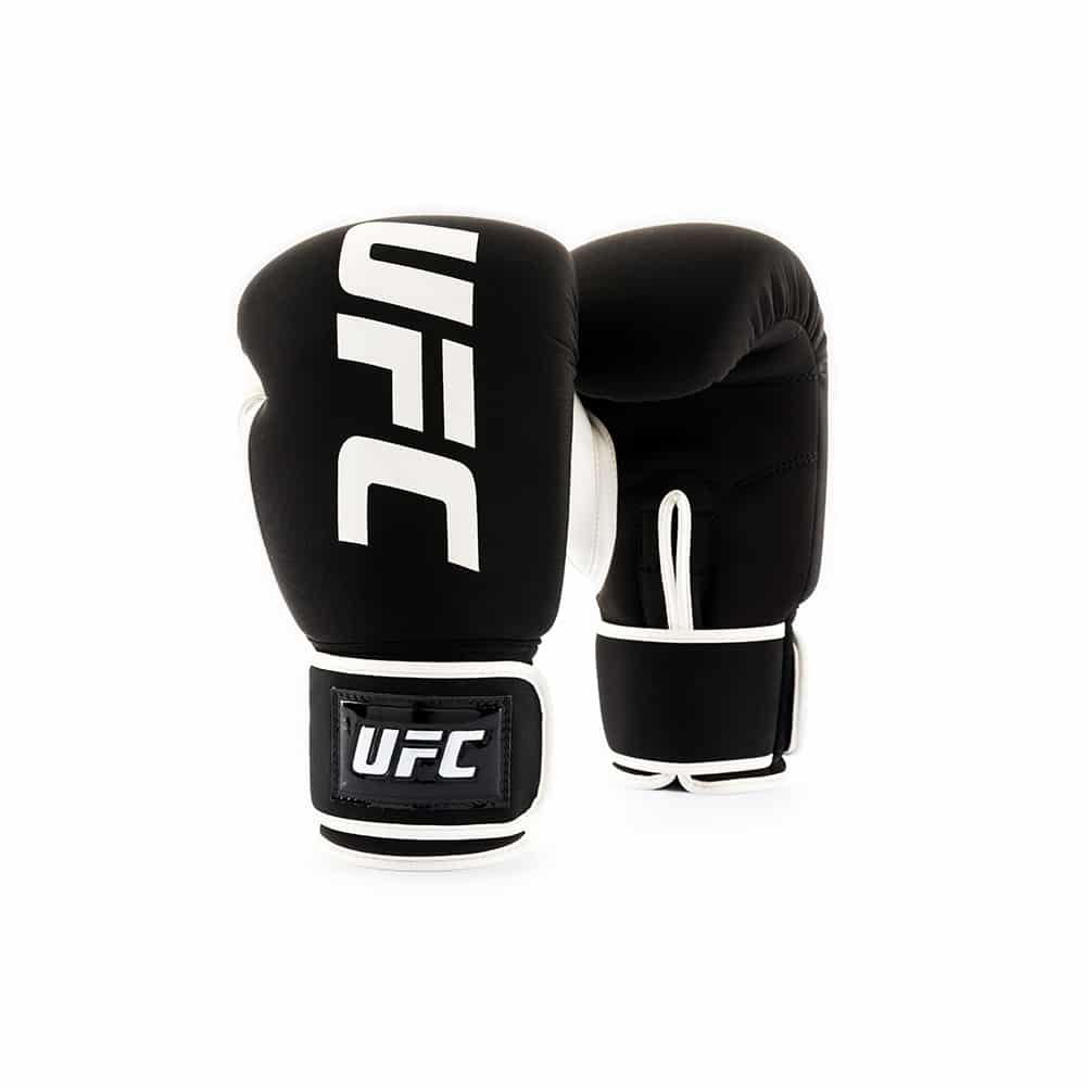 UFC UFC Pro Washable Fitness Gloves (Black / White) — combat training gear available from Gym Machines South Africa
