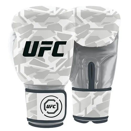 UFC UFC Pro Octagon CamoBoxingGloves-12oz,WH — combat training gear available from Gym Machines South Africa