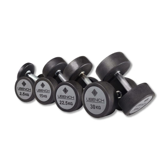 17.5kg UBench Dumbbells-Pair — bench available from Gym Machines South Africa