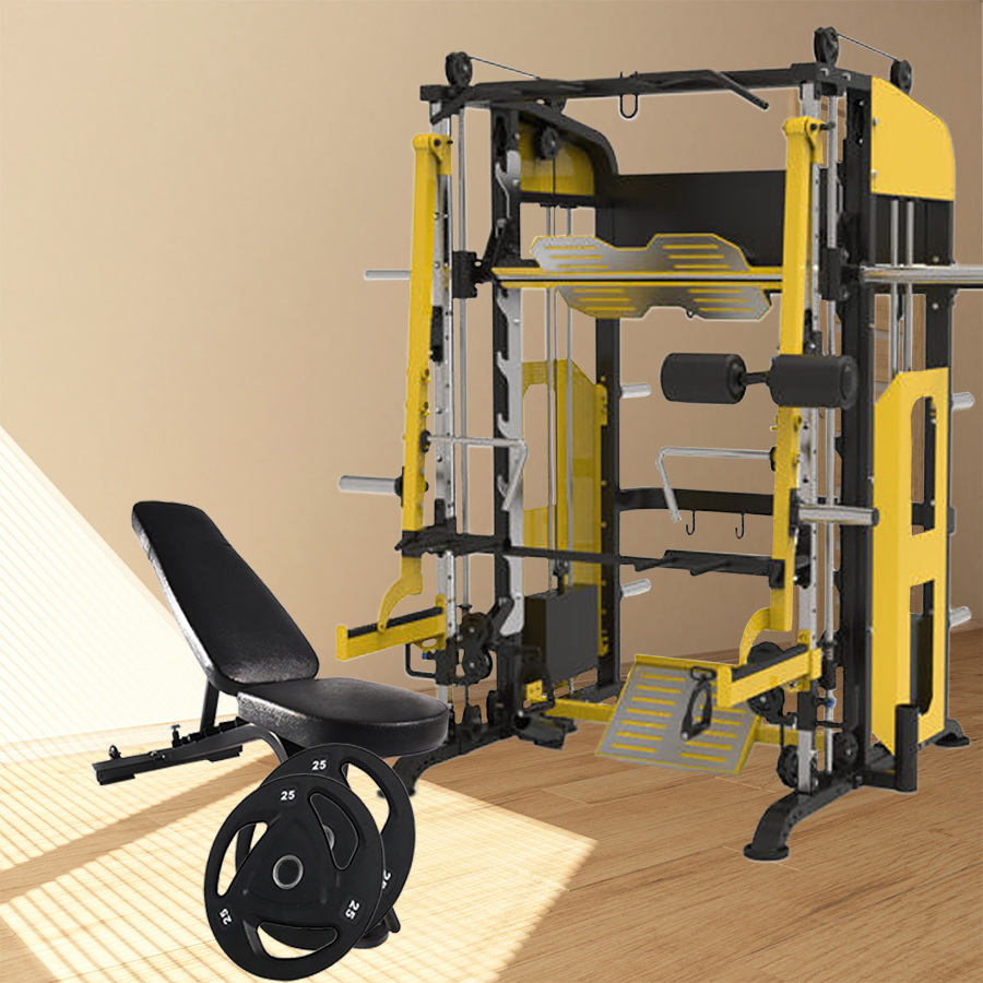 Active Active All-In-One Ultra Trainer & Smith Machine Multi-Gym Bundle — conditioning kit available from Gym Machines South 
