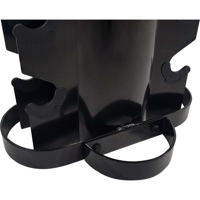 Tunturi Rubber Dumbbell Set 1kg - 10kg + Rack — in use