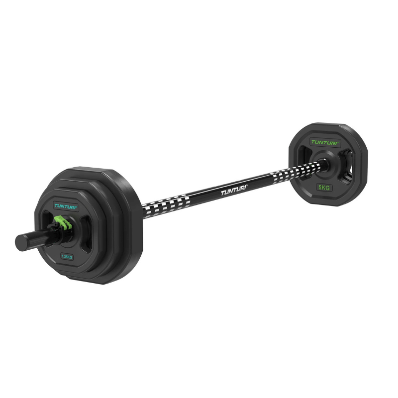 Tunturi Pro 20kg Aerobic Pump Set — barbell available from Gym Machines South Africa