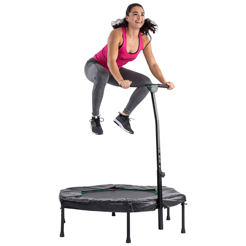 Tunturi Hex Fitness Trampoline — rear view