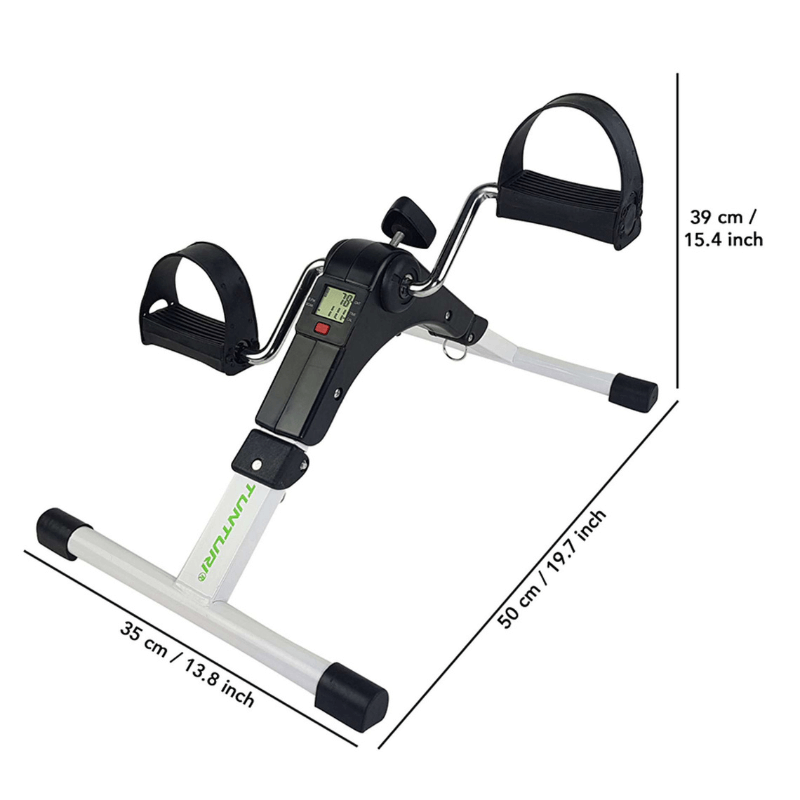 Tunturi Foldable Mini Bike — side view