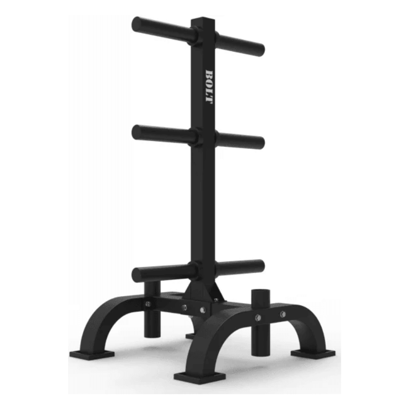 Force Fitness Olympic Weight Plate & Barbell Storage Rack — rack available from Gym Machines South Africa