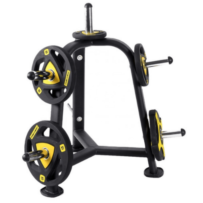 Olympic Weight Plate Storage Rack — rack available from Gym Machines South Africa