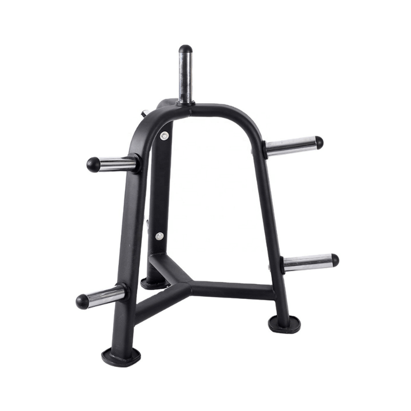 Olympic Weight Plate Storage Rack — side view