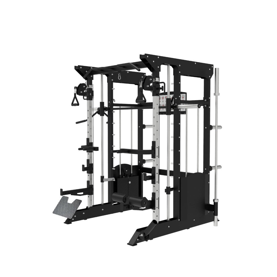 Active Active All-In-One Max Weight Stack Trainer & Smith Machine Multi-Gym — rack available from Gym Machines South Africa