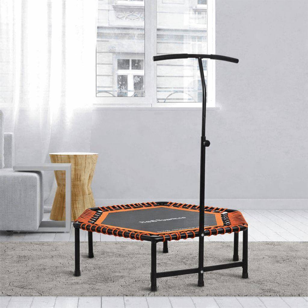Hex Fitness Hex Fitness Rebounder & Trampoline – Valencia Orange — alternative angle