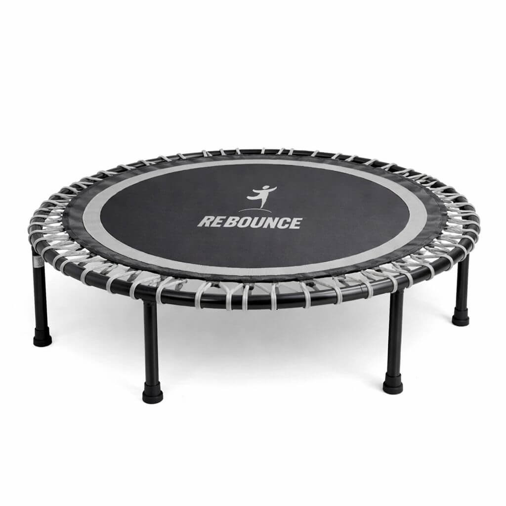 Round Fitness Rebounder & Trampoline – Sterling Grey — strength machine available from Gym Machines South Africa
