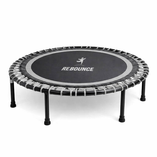 Round Fitness Rebounder & Trampoline – Sterling Grey — strength machine available from Gym Machines South Africa