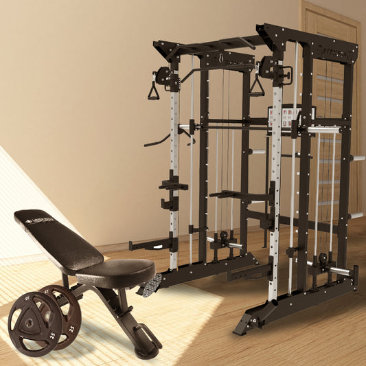 UFC UFC Commercial Use Power Rack Only-Bk / RD — rack available from Gym Machines South Africa